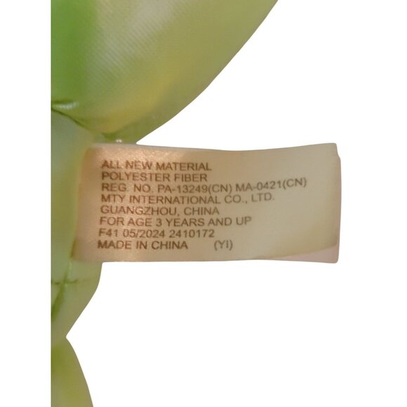 Halloween Iridescent Neon Green Balloon Dog W/ Bat 8" Plush Toy Way to Celebrate - Picture 5 of 8